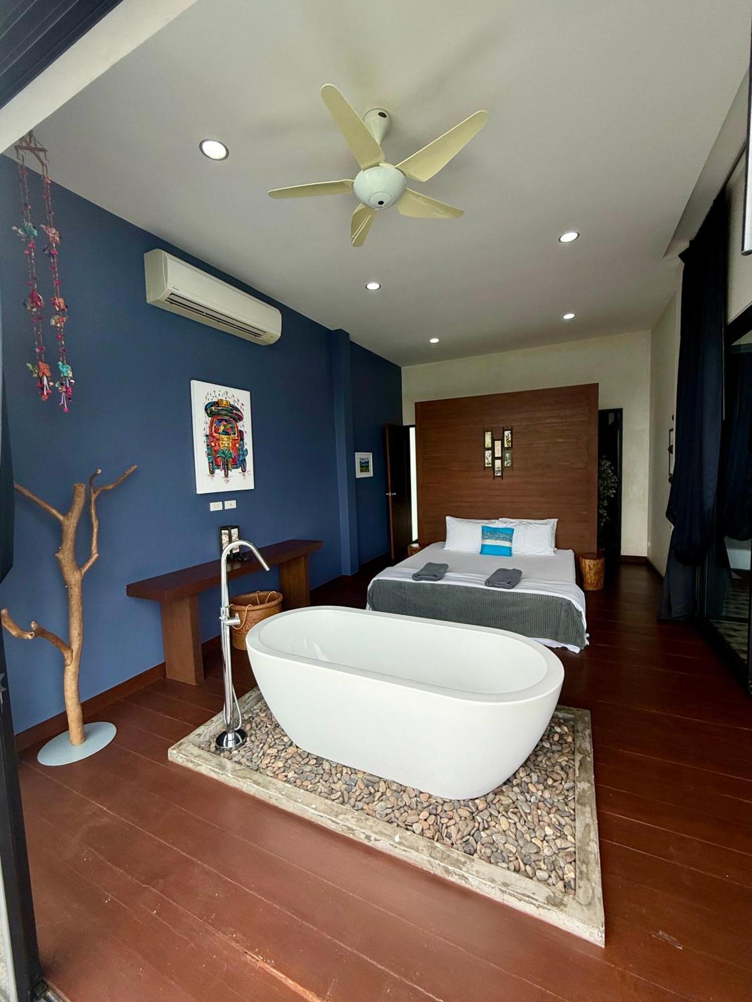 Ko Samui Seaview Pool Villa Seren With Car Лаем-Сет-Бич Экстерьер фото