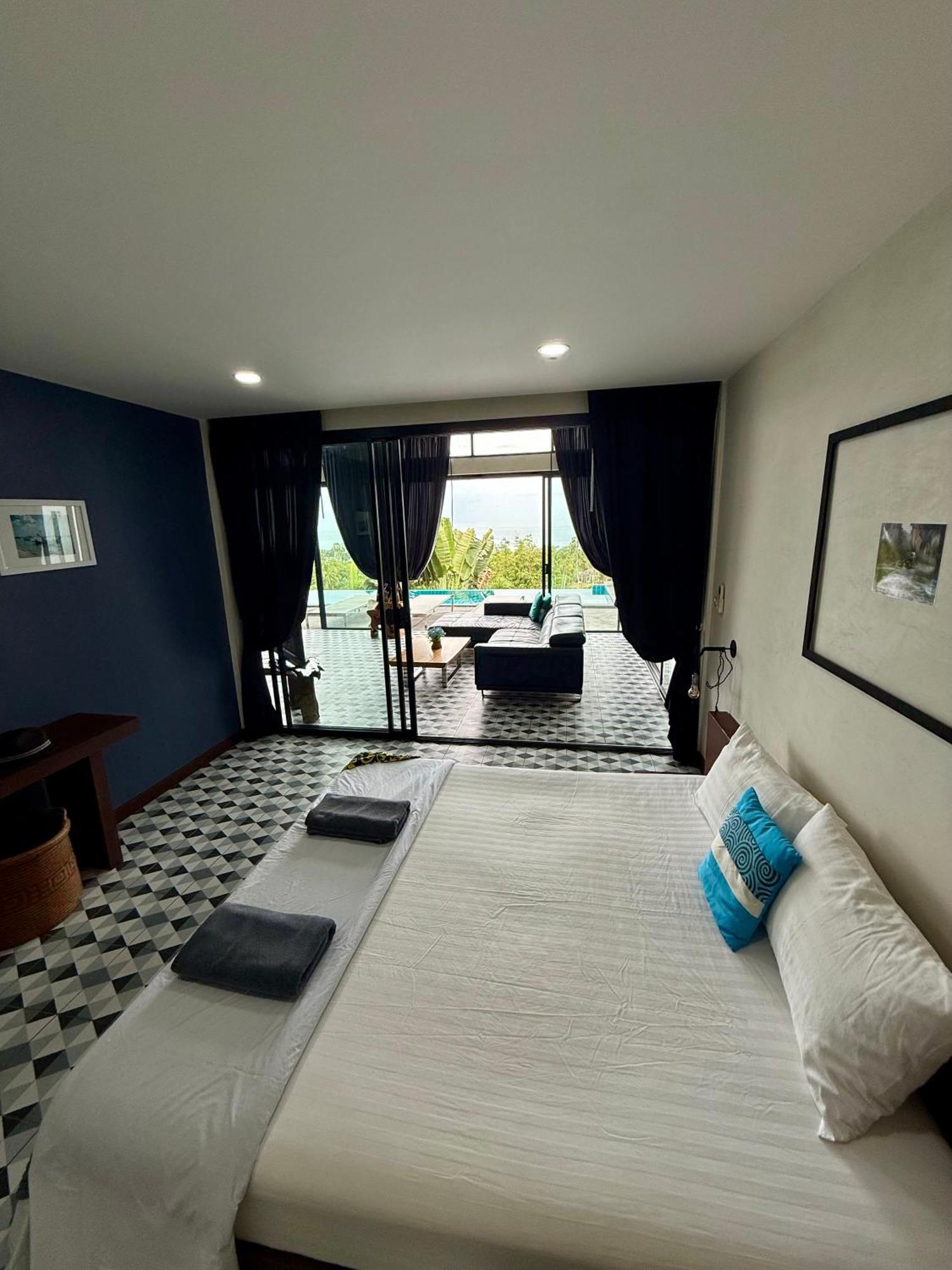 Ko Samui Seaview Pool Villa Seren With Car Лаем-Сет-Бич Экстерьер фото